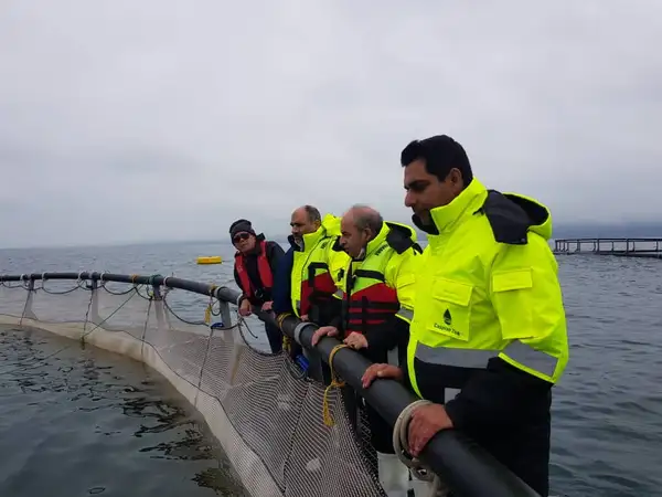 بازدید از مزرعه پرورش ماهی